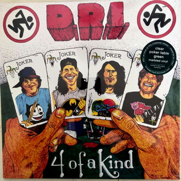 DRI "4 Of A Kind" LP (Metal Blade) Color Vinyl Reissue